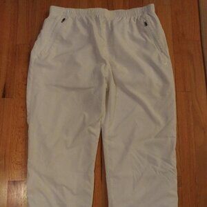 Fila Men's Essential Woven Pant White size Large